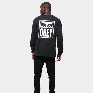 [NWT] OBEY Eyes Icon Black Long Sleeve Tee